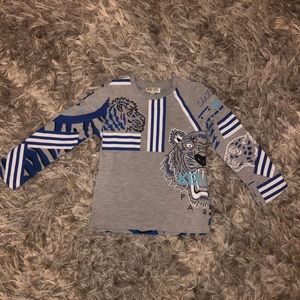 KENZO toddler boy long sleeve t shirt
